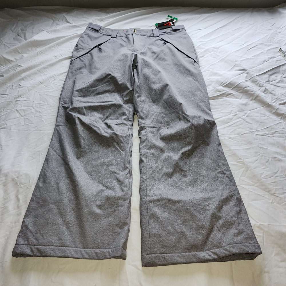 GERRY WOMEN'S 4-WAY STRETCH, WATER-RESISTANT, FLEECE LINED, SNOWBOARD PANTS XL